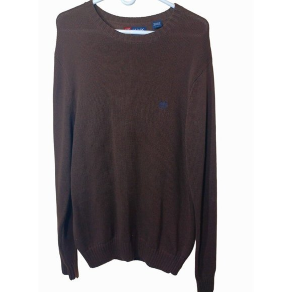 Men's Chaps Brown Sweater Size Large‎